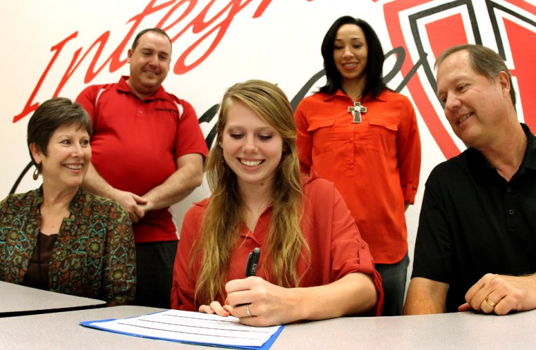 Heights Volleyball Signing